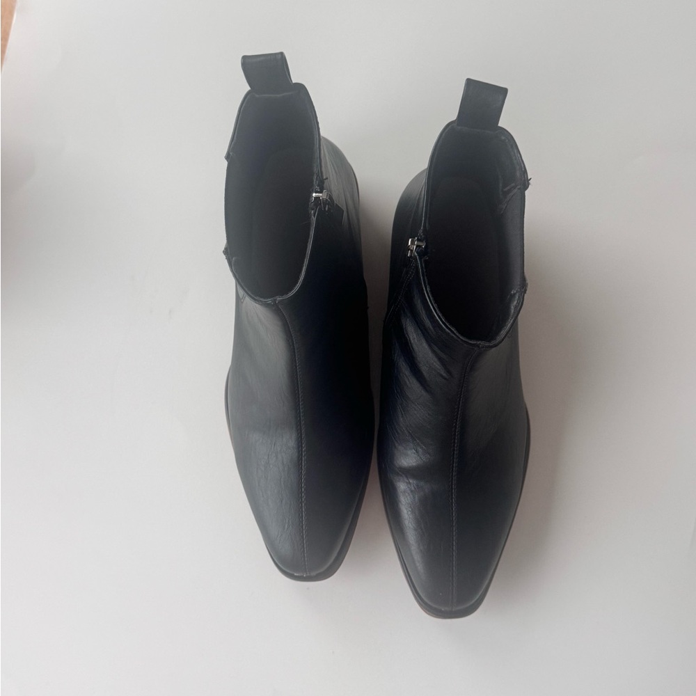 Women's Ankle Boots Mid-height Heels Chelsea Zipper Dressy Boots/Booties 8